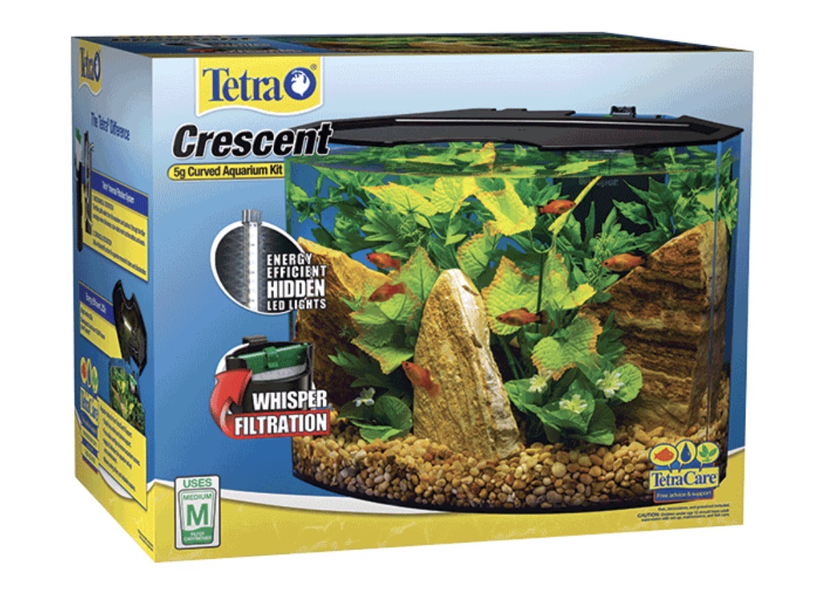 Tetra Crescent 5 Gallon Aquarium Kit — N